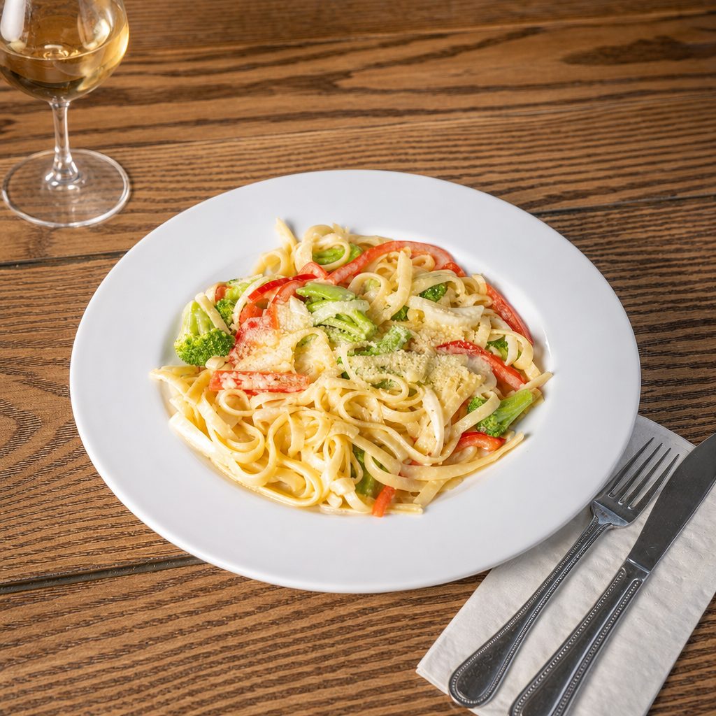Pasta Alfredo.