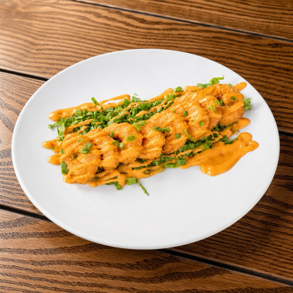 Boom Boom Shrimp.