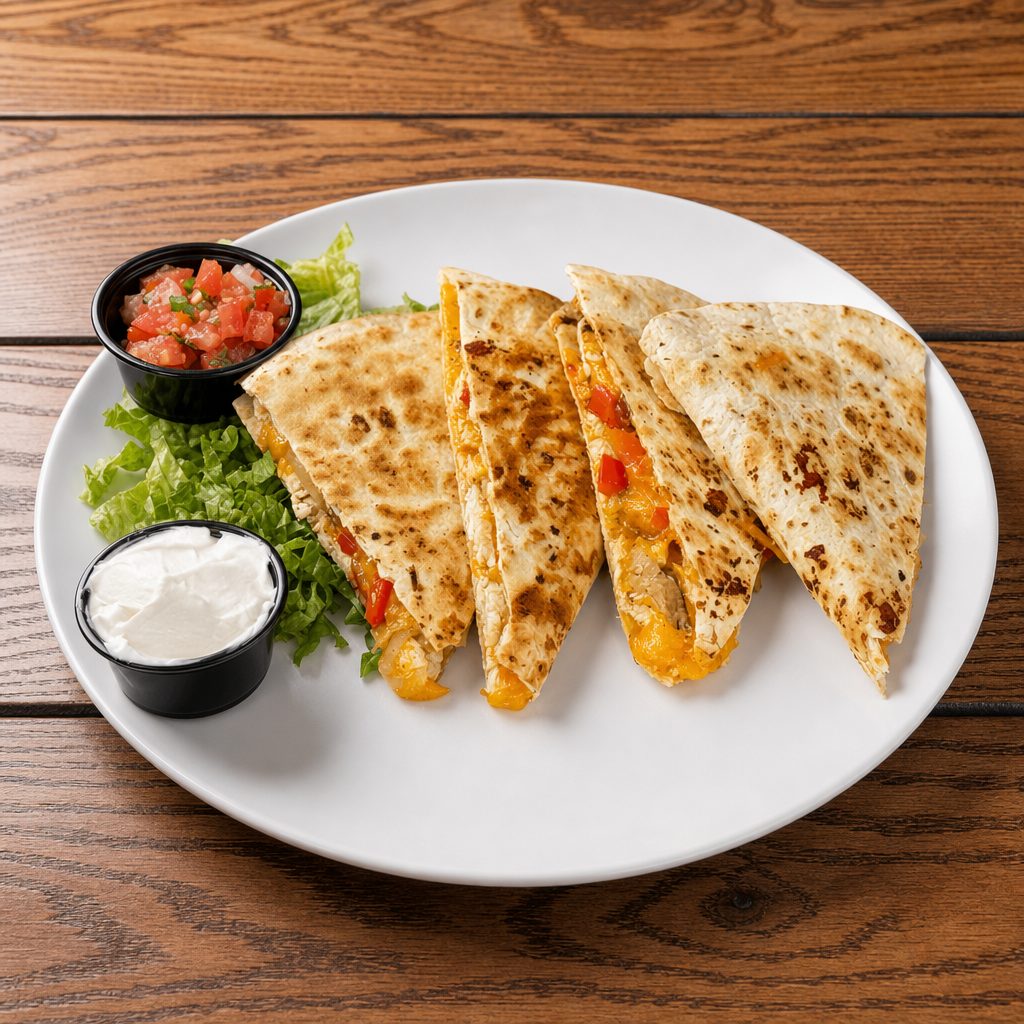 Loaded Quesadilla.