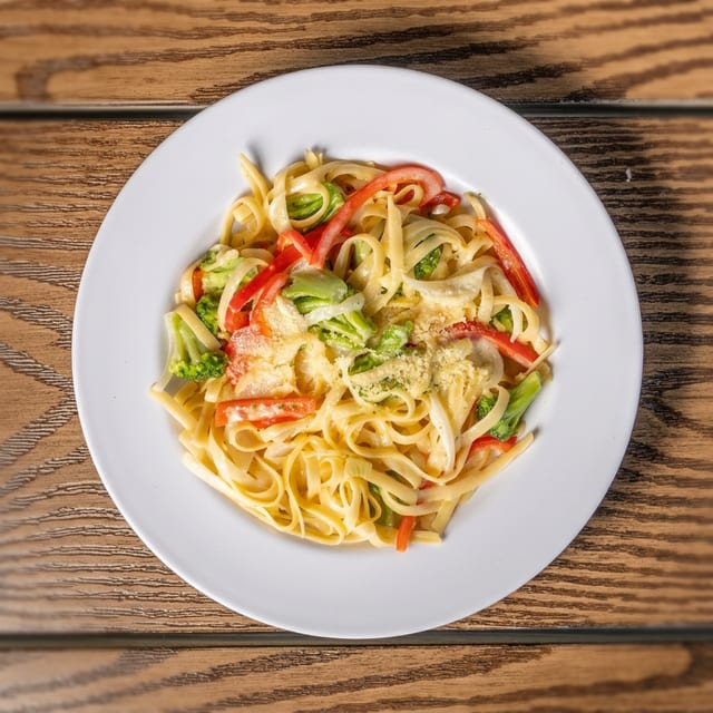 Pasta Alfredo.