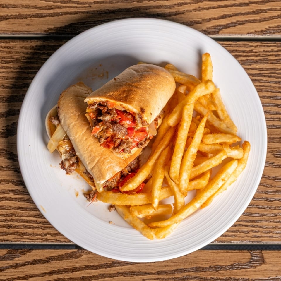 Indulge in Our Cheese Steak
